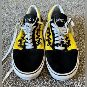 VANS Old Skool x Peanuts Charlie Brown 2017 Size Men’s 10.5/Women’s 12